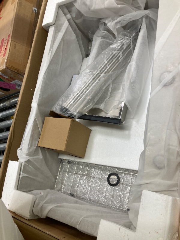 Photo 1 of ***MISSING PARTS-ONLY****31 Inch Drop In Kitchen Sink -Wesliv 31x20 Drop In Top Mount Sinks 16 Gauge Stainless Steel 10 Inch Deep Single Bowl Kitchen Sink Basin with Colander & Drain Strainer