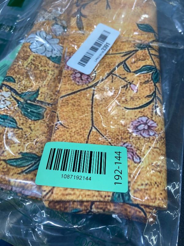 Photo 1 of **ONE PIECE, THE QUALITY IS DIFFERENT THAN THE PICTURE**SYLLHRZGB Vintage Gold Bird Floral Throw Pillow Covers 18x18, Chinoiserie Antique Bird Botanical Decor Decorative Pillow Cover Cases, Cottage Core Farmhouse Decor Cushion Cover Pillowcases for Home