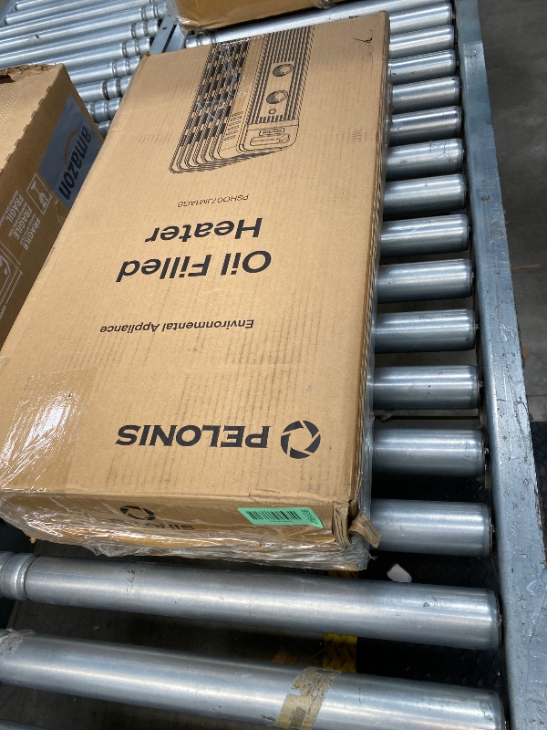 Photo 1 of **MISSING WHEEL BRACKET****Pelonis Oil Filled Radiator Heater for Large Space, 2025 Upgraded, Space Heaters with 1500W Quiet Warmth Radiant Heater, 3 Heating Modes, Overheat & Tip-Over Protection, Adjustable Thermostat, Black