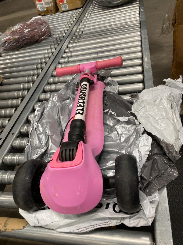 View 1 of **** PARTS ONLY****

Safe Electric Scooter for Kids 4+, Balance for Beginner, Thumb Throttle, Flash Deck, Extra Wide Light Up Big Wheels, Adjustable Heights, 5 MPH Safe Speed
100+ bought in past month