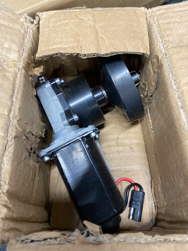Photo 1 of ***PARTS ONLY***3317084.000U RV Awning Motor Drive Repair Kit Assembly Fit for Dometic 9200 Series Power Awnings, Replace# 3316605.001, 3316605.017, Black