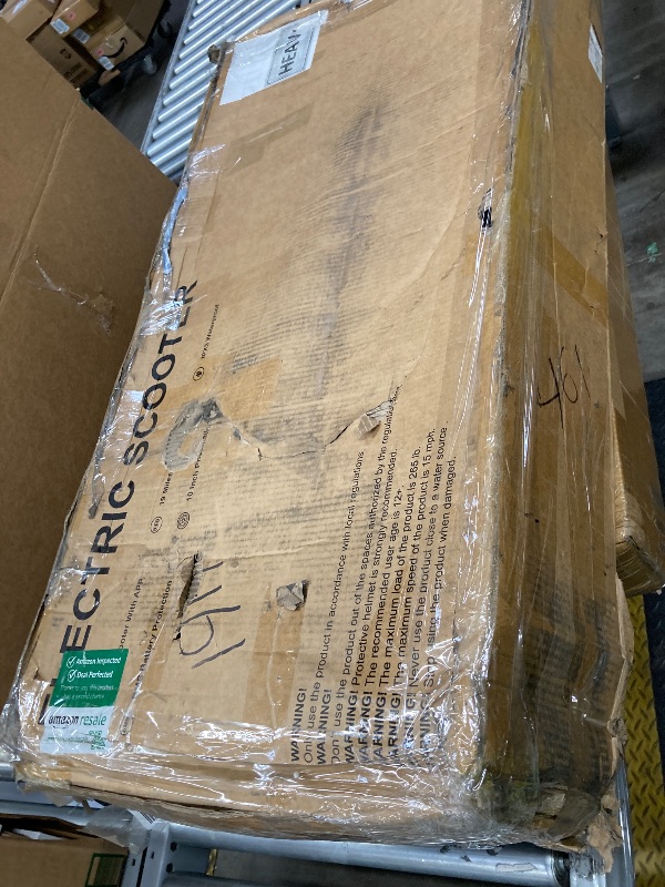 Photo 1 of ***It's missing many pieces***MEGAWHEELS Electric Scooter,Electric Scooter Adults,10in Pneumatic Tires,350W Motor,19 Miles Range,E Scooter with Smart APP Control for Commuting, Outdoor, Short Travel UL2272