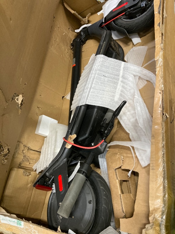 Photo 1 of ***It's missing many pieces***MEGAWHEELS Electric Scooter,Electric Scooter Adults,10in Pneumatic Tires,350W Motor,19 Miles Range,E Scooter with Smart APP Control for Commuting, Outdoor, Short Travel UL2272