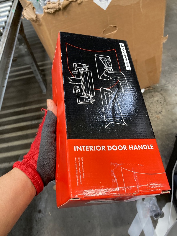 Photo 1 of ***MISSING ONE -SELLING AS IS*** A-Premium Inside Interior Door Handles Compatible with Ford Explorer 2011-2016, Police Interceptor Utility 2013-2019, Silver+Gray, 2-PC Set, Rear Driver and Passenger Side
