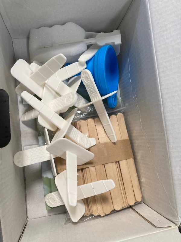 View 3 of ***PARTS ONLY***Miaowoof Homemade Popsicle Molds, Cav Non-BPA Silicone Ice Pop Maker, with Sticks, Bags, Reusable Sticks, Funnel, Brush and Ice Pop Recipe (Pink)  ***MISSING PIECES -SELLING AS PARTS ONLY
