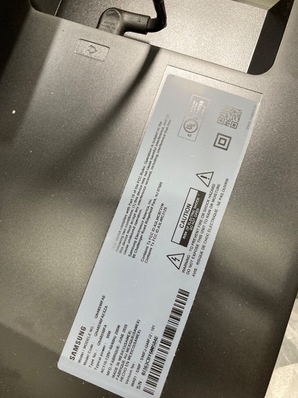 Photo 1 of ***NO RETURN**Samsung 48-Inch Class S90F Smart TV (2025 Model, 48S90F), NQ4 Gen3 Processor, Upscaling Pro, HDR+, Motion Xcelerator 144Hz, Vision, Alexa Built-in, 4K UHD
