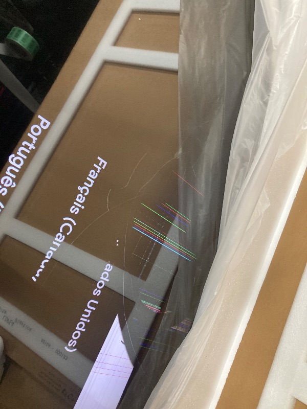 Photo 1 of **NO RETURN**55 Inch Class QM7K Series | Mini LED QLED 4K HDR | 55QM7K, 2025 Model | 120HZ-144HZ Anti Reflective Screen Smart Google TV Dolby Atmos Onkyo Audio | Voice Remote Alexa Gaming Streaming Television