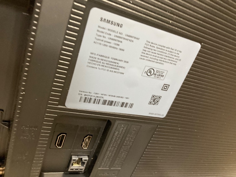Photo 1 of *** NO RETURN**Samsung 65-Inch Class Mini LED M70H Series Samsung Vision AI Companion Smart TV (2026 Model, 65M70H) LED Processor 4K, Pure Spectrum Color, Motion Xcelerator + DLG 120Hz