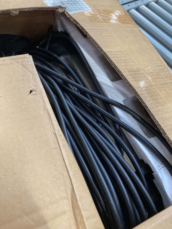 Photo 1 of ***Major damage control switch burnt up***RELIY Pond Fountain Aerator, 15000 GPH 110V 1HP Fountain Pump, Fully Automatic Powerful Lake Floating Fountain, 100 FT Power Cord, 2x100 FT Traction Rope, Pond Fountains For Large Ponds***Major damage control swit
