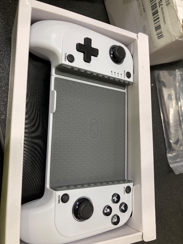 Photo 1 of ?Anti-Drift & Fast-Connect?Wireless Game Controller for iPhone/Android | Hall Joysticks Bluetooth Phone Controller, For Cloud Gaming, Genshin Impact, PUBG, Roblox, Call of Duty Mobile Gamers,White