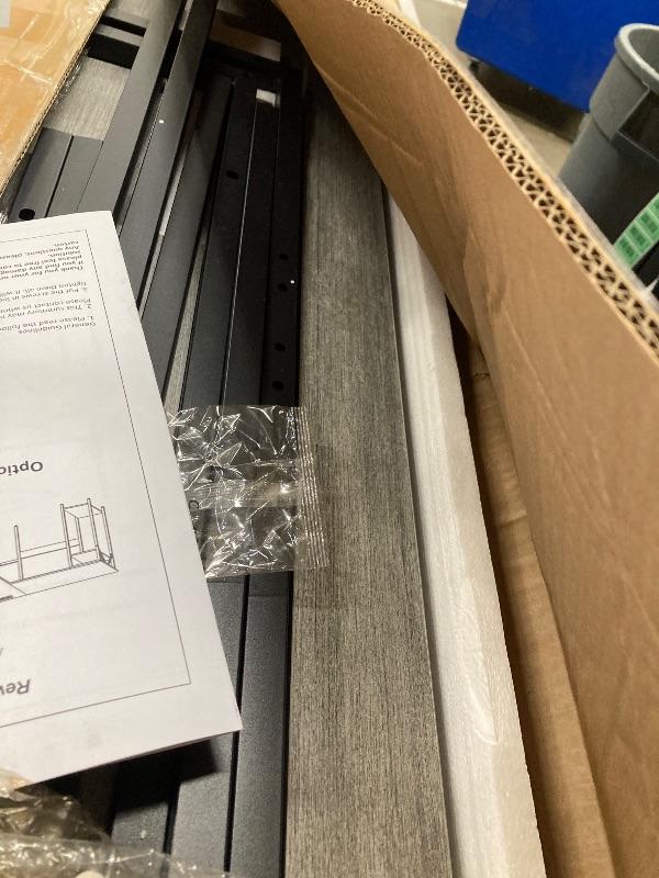 Photo 1 of ***MISSING PARTS-ONLY****Unikito Reversible L Shaped Desk with Magic Power Outlets and USB Charging Ports, Sturdy Corner Computer Desk with Storage Shelves, Gaming Table Home Office Desk, Easy to Assemble, Enoch Walnut