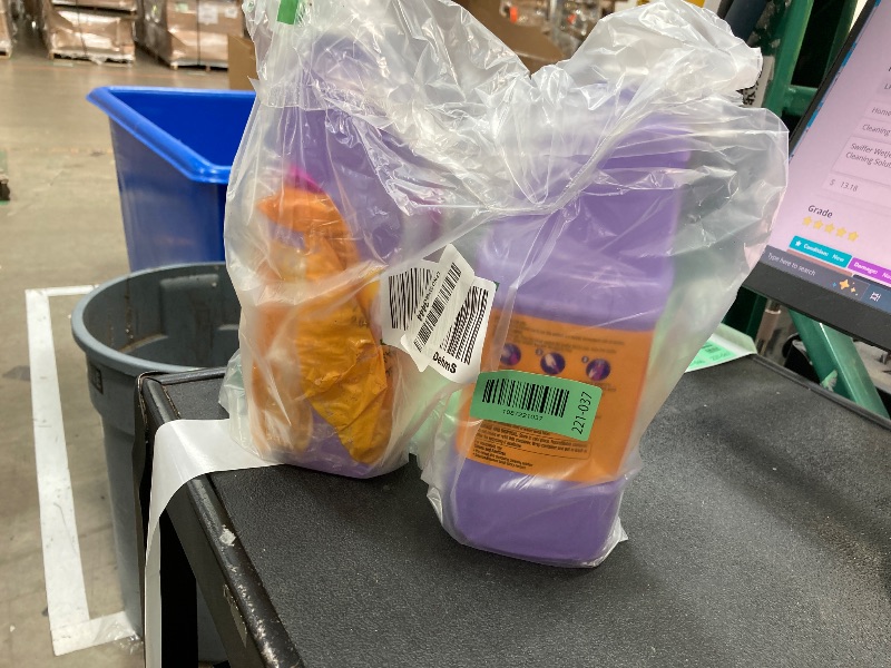Photo 1 of ***There is a used ***one.Swiffer WetJet Solution Refill for Floor Mopping and Cleaning, All Purpose Multi Surface Floor Cleaning Solution, Fresh Citrus Scent, 1.25 Liters (2 Pack)