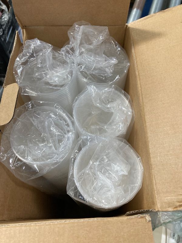 Photo 1 of ***MISSING PIECES -SELLING AS IS*** Clawsoff 400?? Pack 9 oz Plastic Cups, Disposable Drinking Cups, Water Cups Plastic Clear Cups for Party, Wedding, Graduation, Travel, Holiday, Events, Birthday, Cold, Hot