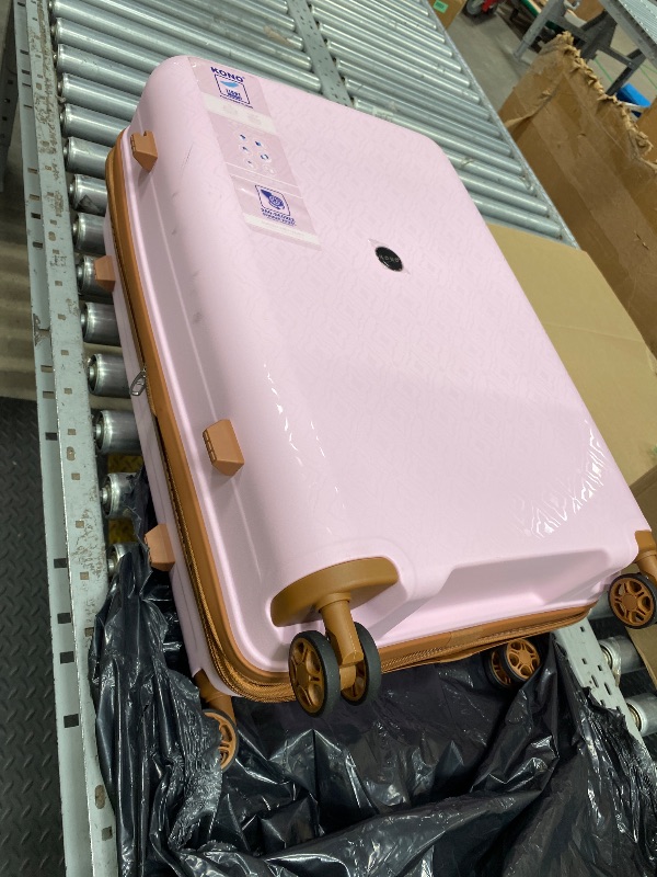 Photo 1 of *dirty* travel sentry luggage, pink