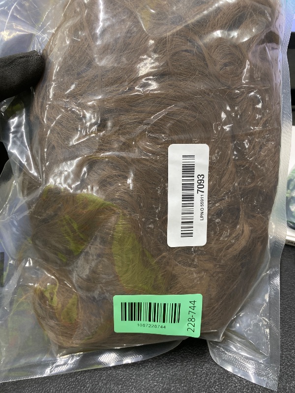 Photo 1 of *Used* karlery California 70s 80s Rocker Wig Men Women Long Curly Brown Halloween Costume Wig