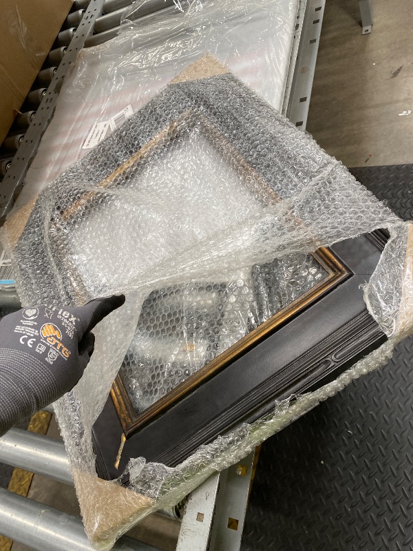 Photo 1 of *minor damage to frame* Creative Mark Museum Plein Aire Ornate Picture Frame - 11x14 - Antique Black W/Gold - Pack of 1, High-End Antique Style Frames - Open Back with No Glass or Backing