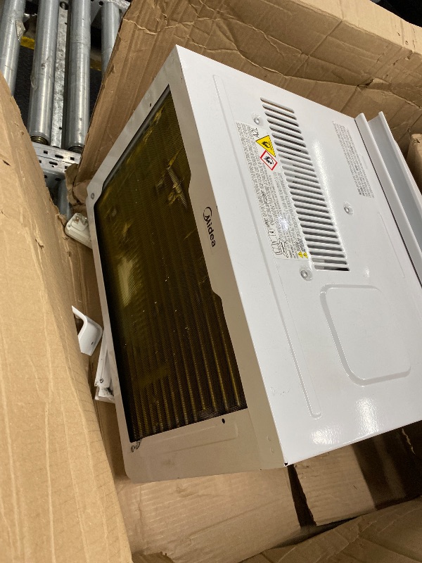 Photo 1 of *Back minor damage* Midea Inverter Window Air Conditioner with Heat – Quiet Window AC Unit and Heat Combo with Dehumidifier – Cools up to 550 Sq. Ft. – Energy Star Rated, Smart Control, Remote, 12,000 BTU