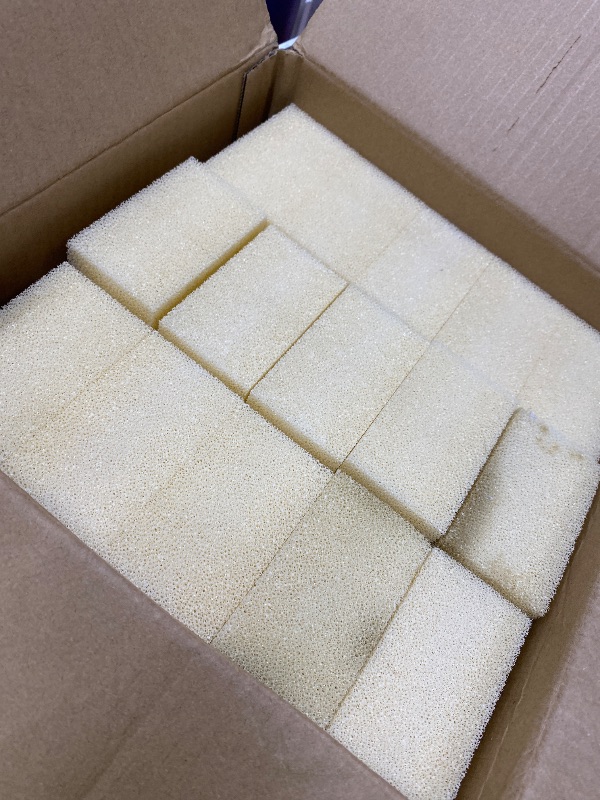 Photo 1 of *used/dirty* Tessco for you 15 Pcs Reusable Soot Eraser Sponge for Dry Cleaning - Effective Soot Remover for Pet Hair, Dust, and Dirt on Painted Walls, Books, and Car Interiors