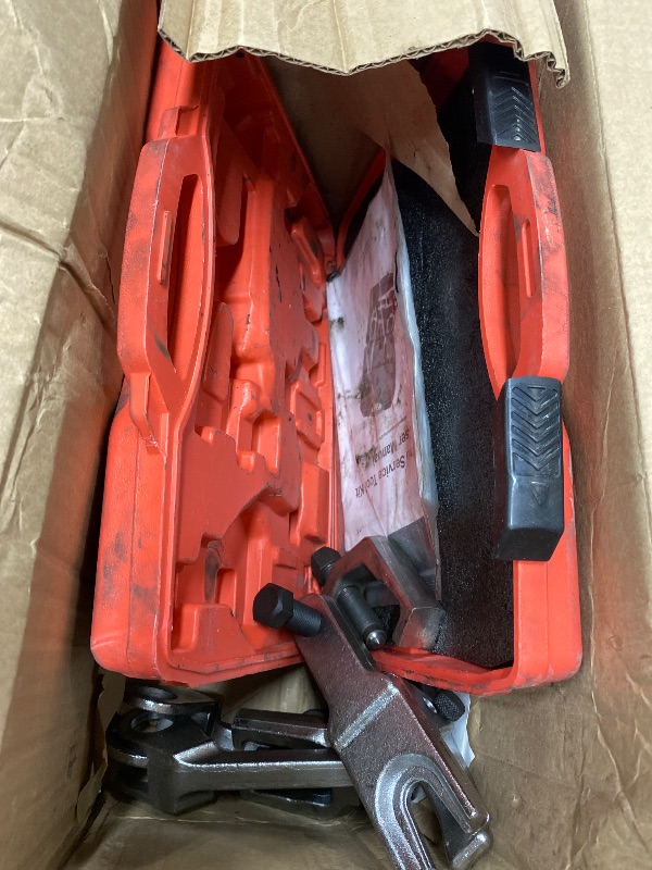 Photo 1 of *Scratches* Orion Motor Tech OMT 5-in-1 Ball Joint Separator, Pitman Arm Puller, Tie Rod End Tool Set for Front End Service, Splitter Removal Kit (RD06)