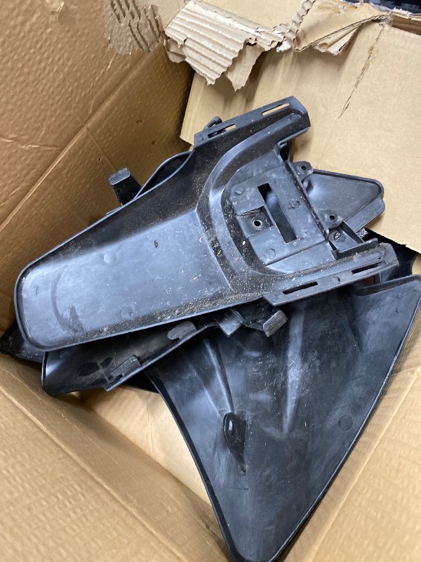 Photo 1 of *Used/Dirty* NACORE XR/CRF 50 Plastics Fairing Fender Kit For SDG SSR And More Dirt Pit Bike, BLACK