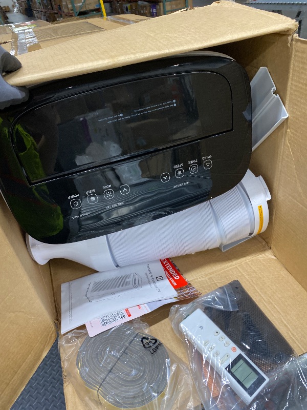 Photo 1 of **** PARTS ONLY ****
ZAFRO Smart Inverter Portable Air Conditioners, 16000 BTU (12000 BTU SACC) Dual Hose Portable AC Unit with Energy Saving/Ultra Quiet(42dB)/Drainage-free Cooling/APP/Remote for Multi-Scenario Use