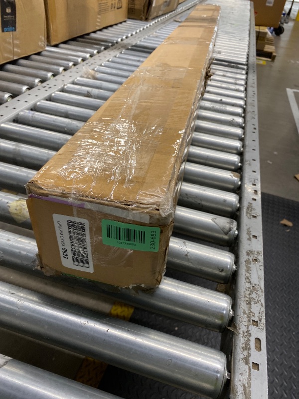 Photo 1 of *Box damaged* UOKRR Metal Handrail Wood Grain for Elderly, 6 Step Hand Rails for Outdoor Steps, Outdoor Indoor Stair Handrails Kit, Porch Hand Rails for Concrete Steps