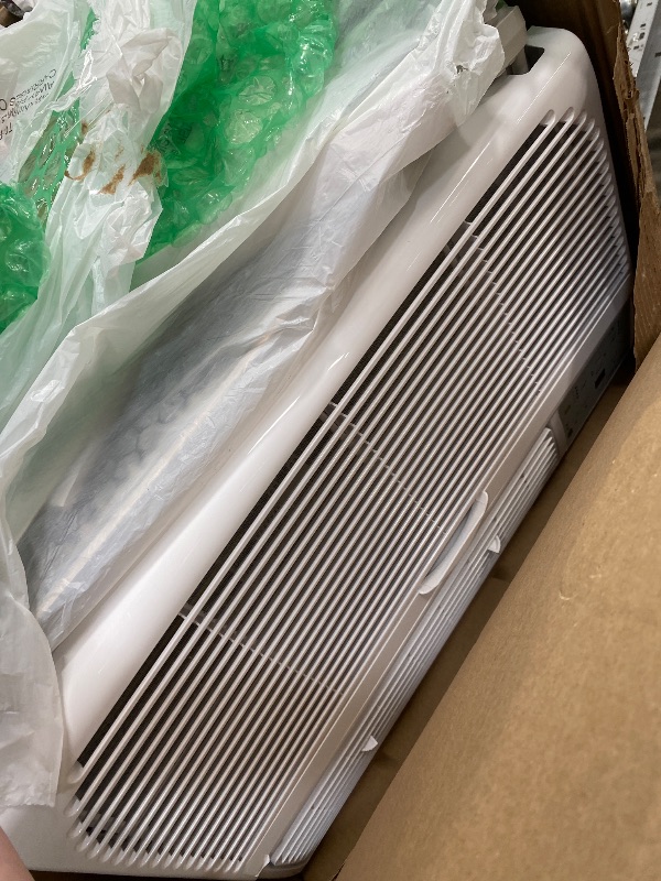 Photo 1 of *Scratches*Keystone 8,000 BTU Wall Mounted Air Conditioner with Supplemental Heat and Dehumidifier Function, 115V, Wall AC for Small-Medium Sized Rooms up to 350 Sq.Ft. with Remote, Quiet, High Efficiency AC