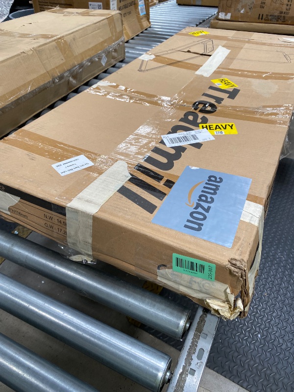 Photo 1 of *DIRTY/USED* Walking Treadmill Pad with Incline Handle Bar, Silent Fitness Equipment, Treadmill with 4-in-1 Modes, Easy Assembly, Portable Home Gym Equipment