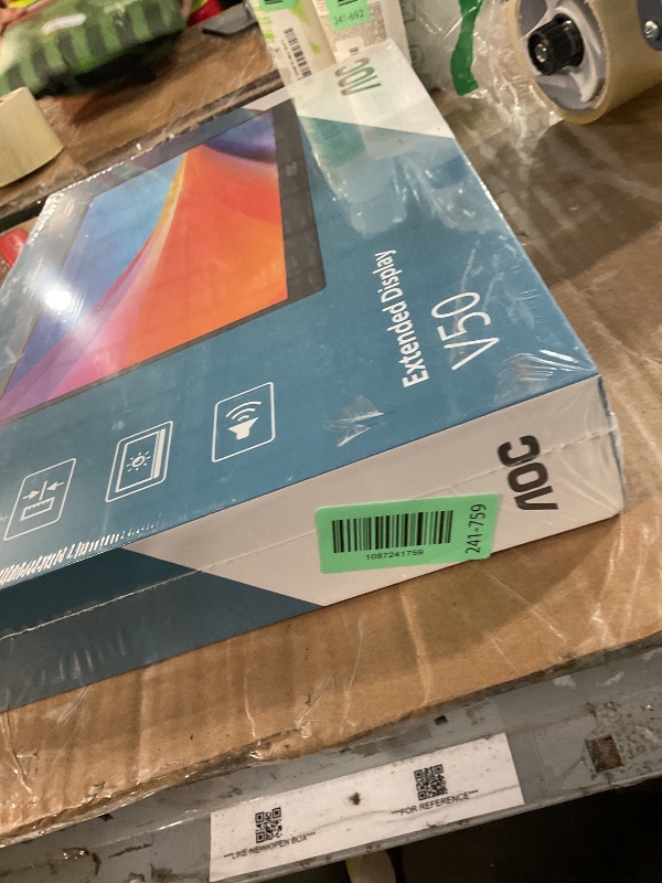 Photo 1 of ***FACTORY SEALED**AOC 15.6" FHD Portable Monitor