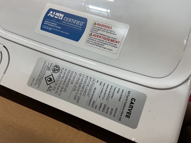 View 4 of ***PARTIAL SET*** Garvee 24000 BTU Mini Split AC & Heat Pump