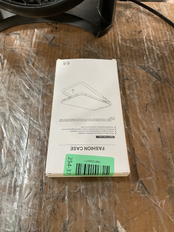 View 2 of **MISSING CAMERA LENS PROTECTOR** Yondcd iPhone 17 Pro Case with MagSafe Stand, Cosmic Orange