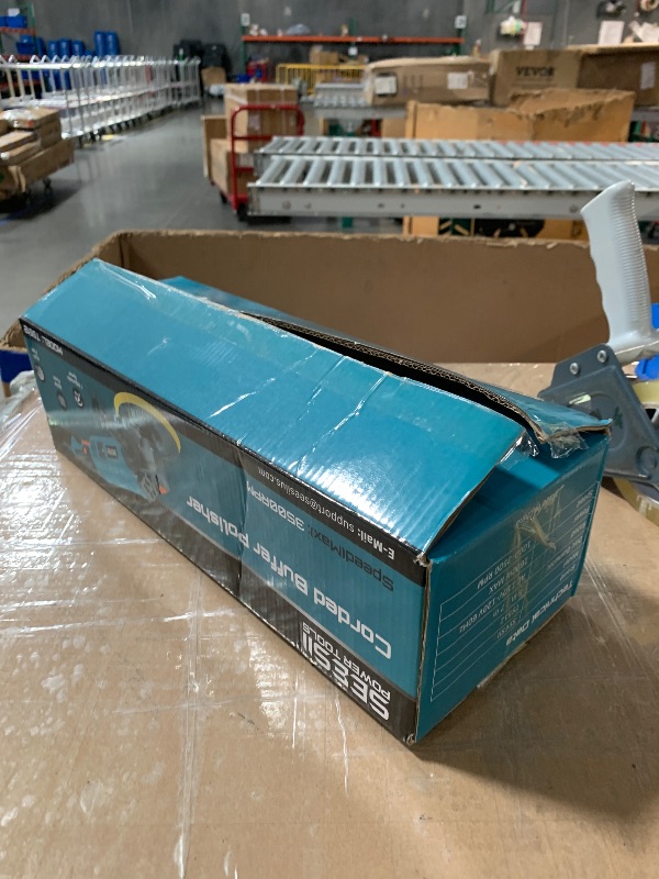 Photo 1 of ***FOR PARTS ONLY***(MISSING MAIN PART)
SEESII 1600W Rotary Buffer Polisher, 6-7 Inch
