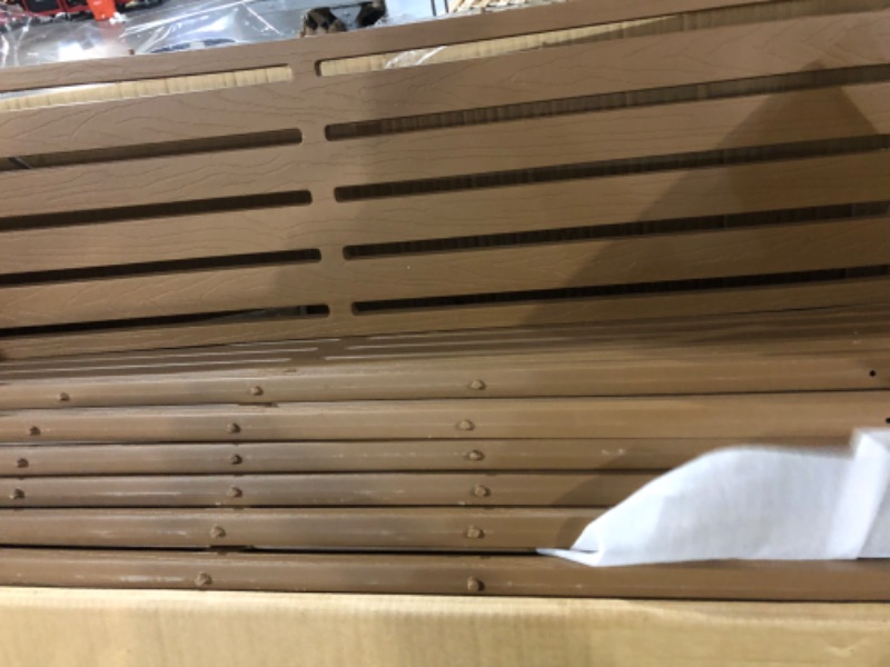 Photo 1 of ***STOCK PHOTO FOR REFERENCE ONLY***
Zippity Outdoor Products ZP19072 1.9 H x 3.6 ft W WoodTek Vinyl Cedar Color Slatted Puppy Kit (2 Panels) Portable Fence