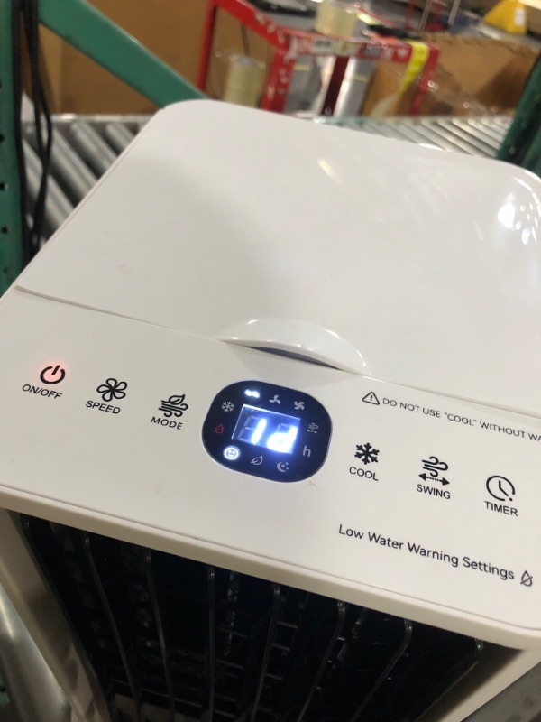 Photo 1 of ***STOCK PHOTO FOR REFERENCE ONLY***COOLECHSwamp Cooler Air Conditioner w/ 4 Modes & 3 Speeds, Aroma & Memory Function, 15H Timer Evaporative Cooler, 6 Ice Packs, 1.1-Gal Dual Tanks Windowless Portable Air Conditioners for Room