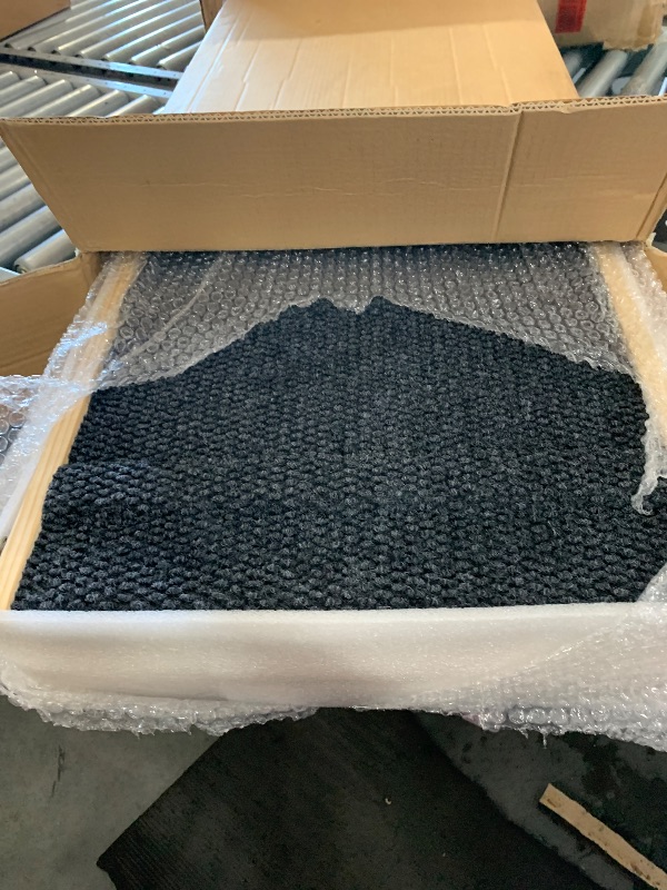 Photo 1 of ???? ???????? Dog Ramp for Bed, 64" Long Foldable Pet Ramp for Small Large Dogs, Dog Ramps for High Beds Car, High Traction with Platform 6 Adjustable Heights 24" to 30" Up to 220LBS, Wood