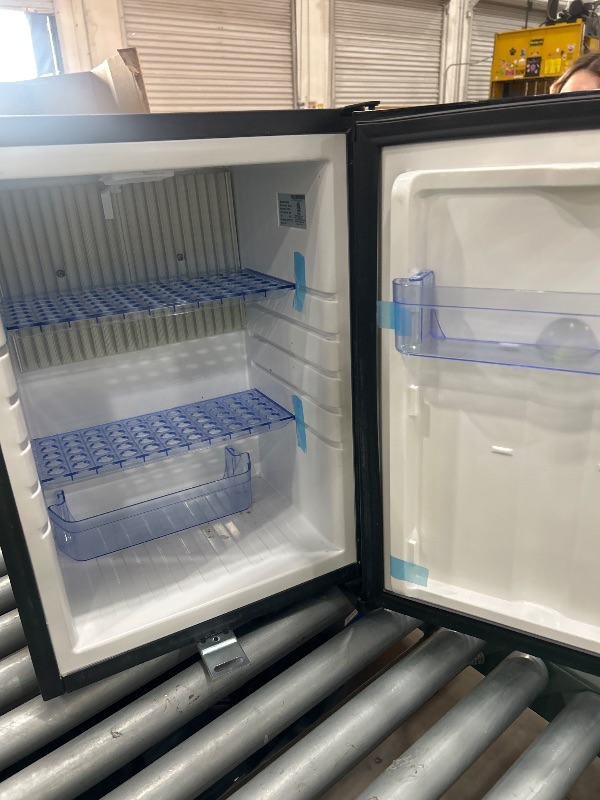 Photo 1 of **Missing Keys but still opens**12 Volt RV Fridge With Lock and Key, 1.76 Cu. Ft Small Silent Lockable Upright Mini Refrigerator for Semi Truck, 12v/110v Cooler Quiet No Noise for Office Apartment Bedroom Marine Dorm Patio, Black
