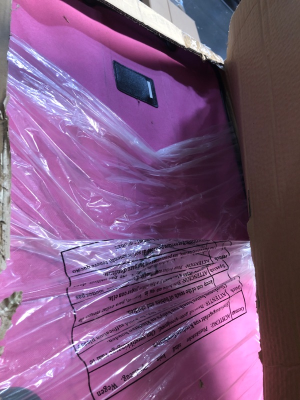 Photo 1 of ***MISSING PARTS MAAJOR DAMAGE***
Rockland Fashion Softside Upright Luggage Set, Expandable, Pink, 4-Piece (14/19/24/28)