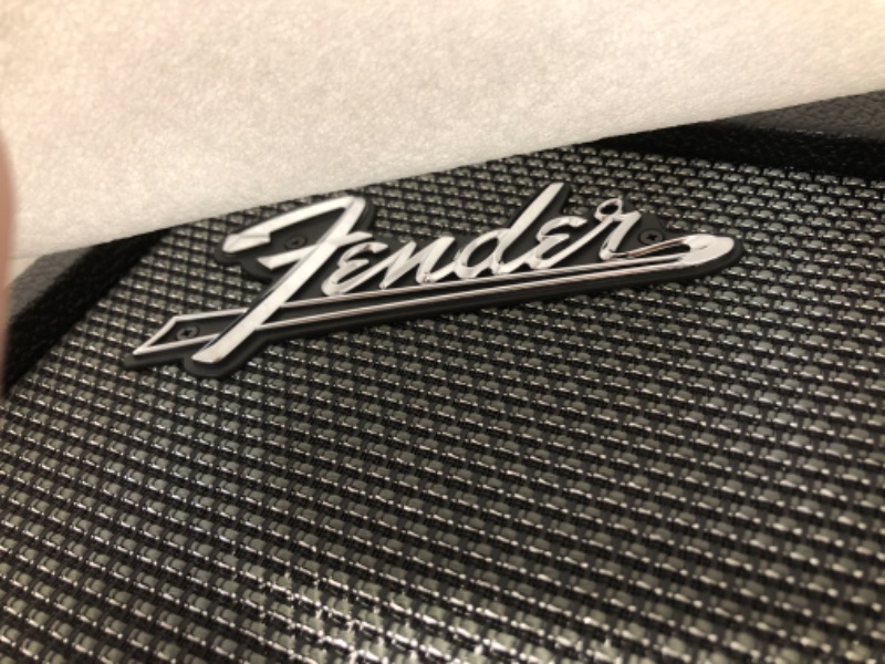 Photo 1 of ** PARTS ONLY CONTROL SCREEN IS NON-FUNCTIONAL**
Fender Mustang GTX100 Guitar Amp and 7 Button Footswitch, 100 Watts, with 2-Year Warranty Integrated Looper, Bluetooth Audio Streaming for Play Along, 24.5Dx21.05Wx13.05H Inches, Black