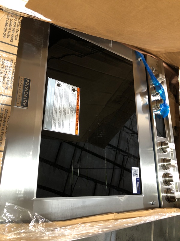 Photo 1 of ***TRUCK/TRAILER PICKUP ONLY***   ***STOCK PHOTO FOR REFERENCE ONLY***   Frigidaire Gallery 30" Electic  Range with 4.6?cu?ft Oven, 5-Burner Cooktop, Convection, ADA Compliant, Fingerprint-Resistant Stainless Steel
