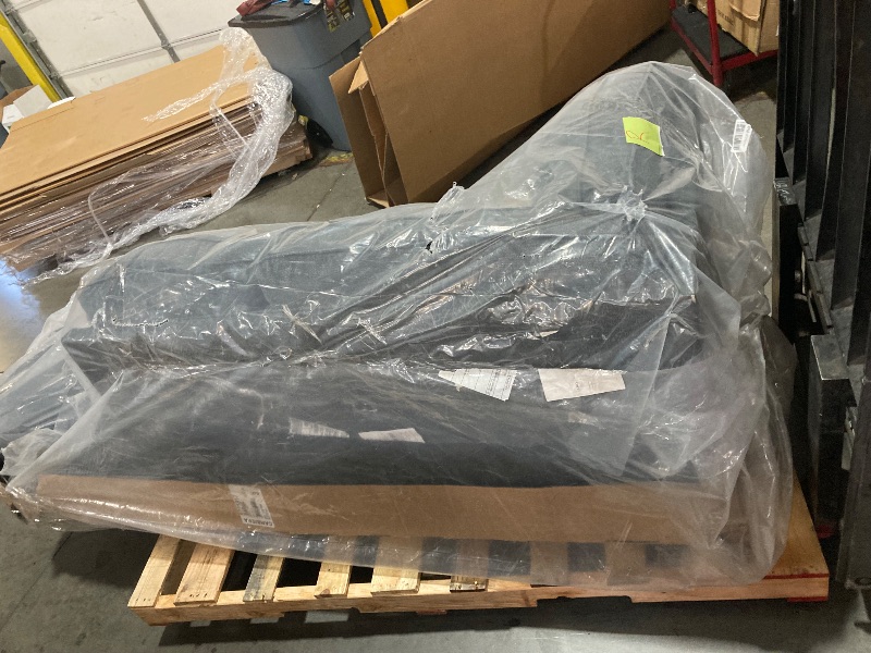 Photo 1 of ***partial set*** Signature Design by Ashley Altari L-Shaped 2-Piece Sectional with Chaise, Anti-Sag Platform Foundation, Cozy Chenille Fabric, Living Room Couch, Slate Gray ***TRUCK OR TRAILER PICK UP***