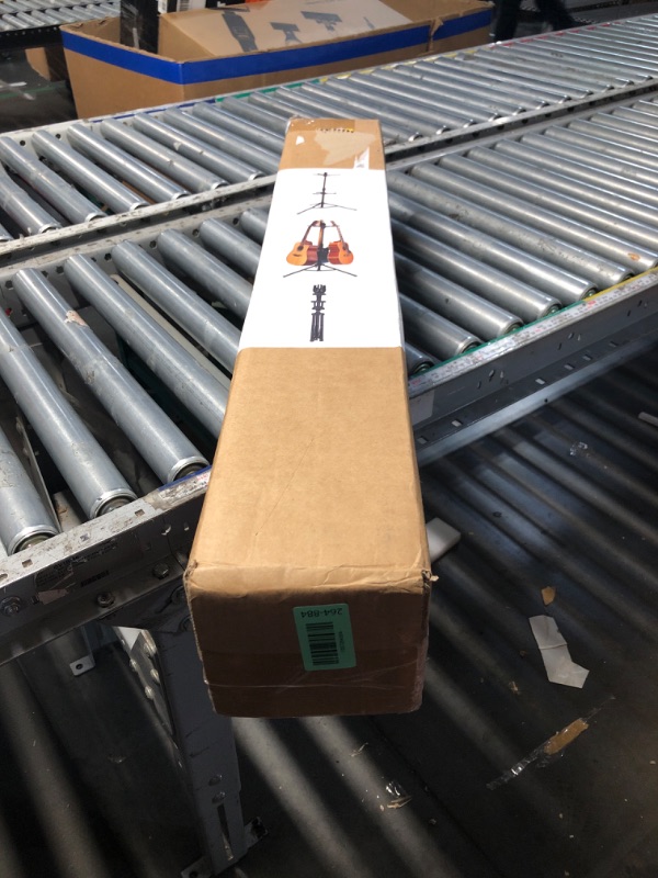 Photo 1 of ***FACTORY SEALED - OPENED FOR INSPECTION***
GUITTO Triple Guitar Stand - Heavy Duty 3 Guitar Stand for Acoustic/Electric/Bass/Banjos, Auto-Lock Folding Design, Non-Slip Base & Anti-Rust - Portable for Stage/Travel/Studio GGS-06T