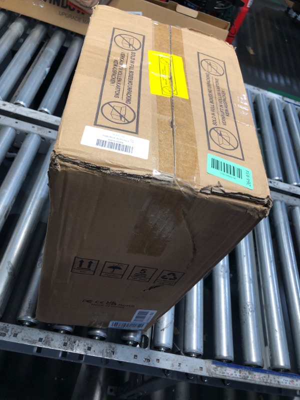 Photo 1 of ***FACTORY SEALED - OPENED FOR INSPECTION***
U`King Stage Lights Moving Head Lights 8 Gobos 8 Colors 11 Channels 25W Spotlights DMX 512 with Sound Activated for Wedding DJ Party Stage Lighting 2PCS