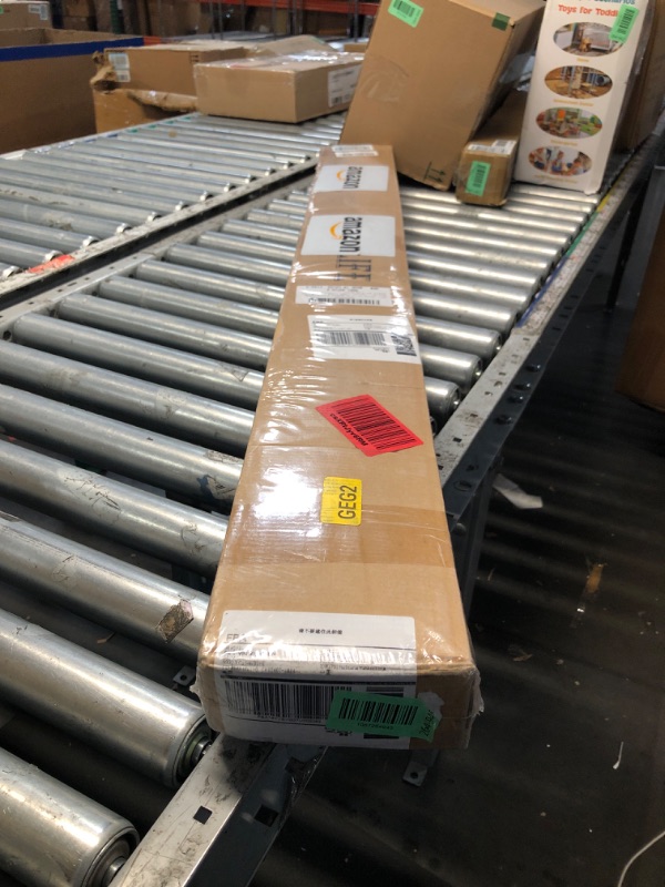 Photo 1 of ***FACTORY SEALED - OPENED FOR INSPECTION***g
EaseLife 14 FT Double Door Sliding Barn Door Hardware Track Kit,Basic J Pulley,Heavy Duty,Slide Smoothly Quietly,Easy Install (14FT Track Kit for Double 42" Wide Door)