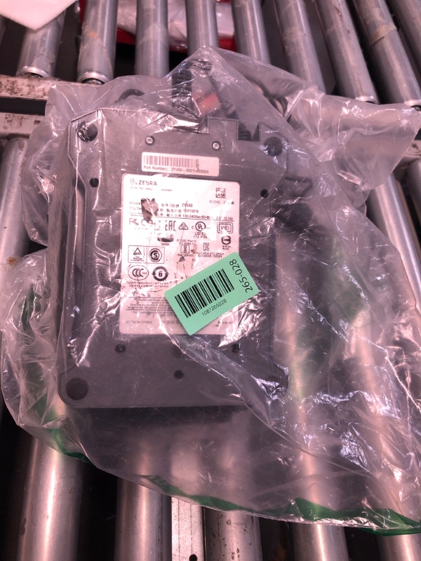 Photo 1 of ***STOCK PHOTO FOR REFERENCE ONLY***
ZP450 Zebra Direct Thermal Label Barcode Printer with USB 2.0 Cable & 3 Prong Cord - USB, Serial and Parallel Connectivity 203 DPI (Renewed)