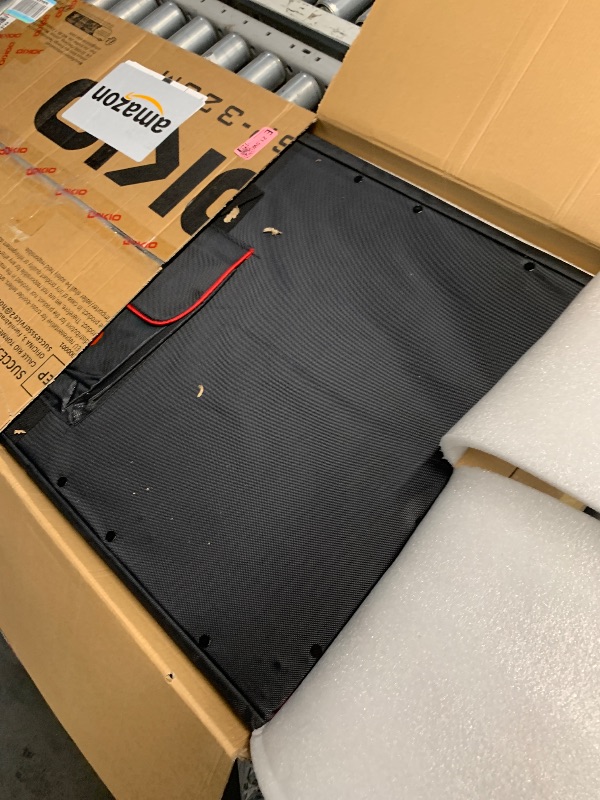 Photo 1 of ***MISSING PWM CONTROLLER***
DOKIO 300W Foldable Solar Panel Kit for 12V Batteries & Power Stations, 15.2lb Monocrystalline Charger with PWM Controller, Dual USB, 9.85ft Cable, Folds to 19.3x37.4in for RV Camping
