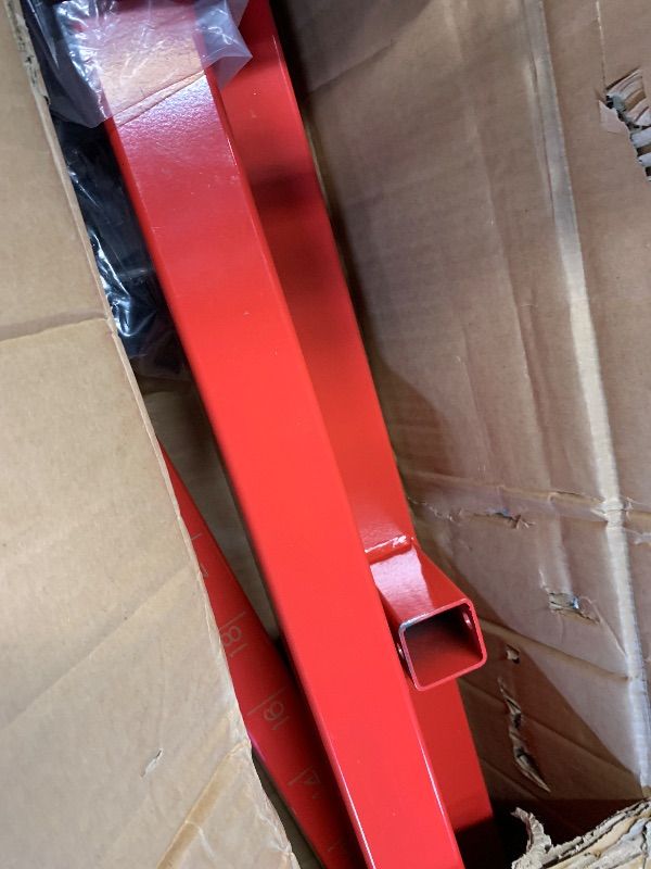 Photo 1 of ***STOCK PHOTO REFERENCE ONLY***HECASA Truck Bed Lifter Box Lift for Lift Truck Beds Universal Adjustable Red Steel Powder Coated 800LB Capacity