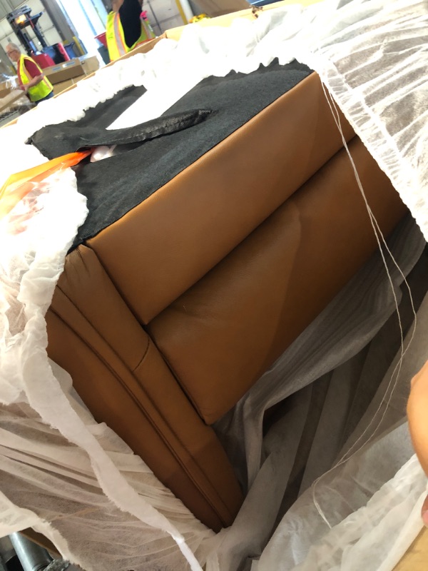 Photo 1 of ***STOCK PHOTO FOR REFERENCE ONLY***
56.3" LEATHER Accent Chair Deep Seat for Living Room Bedroom