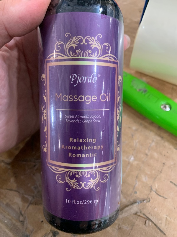 Photo 1 of ***FACTORY SEALED ***
Pjordo Massage Oil. Relaxing, aromatherapy, romantic, sweet almond jojoba lavender grape seed