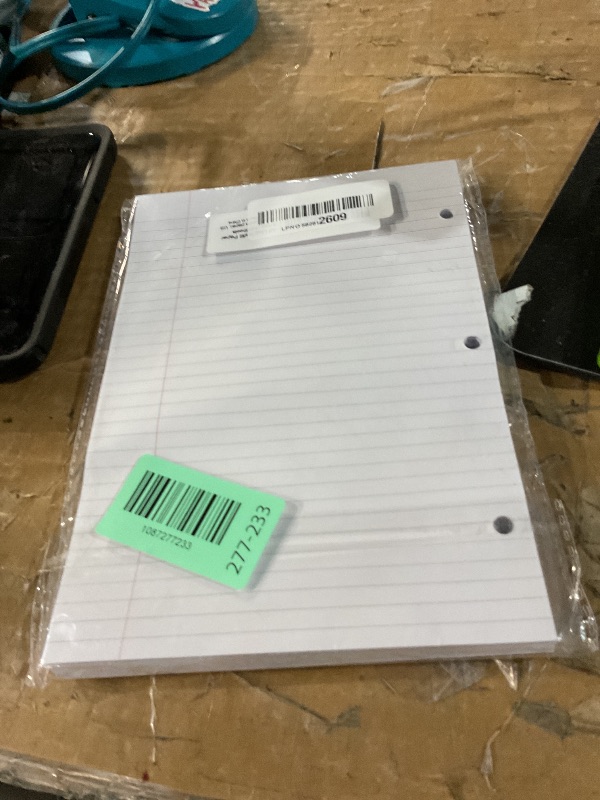 Photo 1 of (3 Pack) Half Letter Lined Paper, 3-Hole Punched Filler Paper Fits in Half Letter 3-Ring Binders, 100Sheets/200Pages, 100gsm White Loose-leaf Binder Paper, 5.8'' x 8.2''