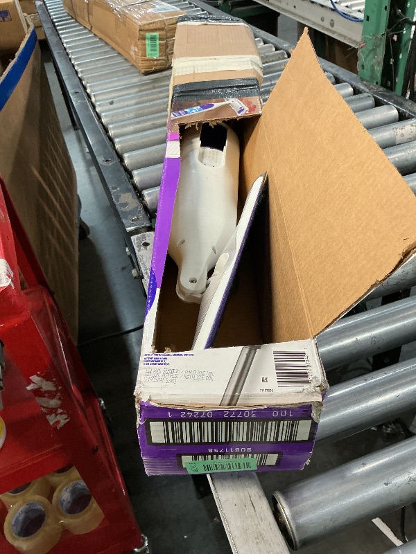 Photo 1 of ***NO BATTERY HOLDER***
Swiffer PowerMop Mopping Kit for Floor Cleaning, Set Includes 1 Power Mop, 2 Replacement Pads, 1 Liquid Solution Refill, 2 Batteries, No Bucket Needed Electric Spray Cleaner, Multi-Surface and Wood